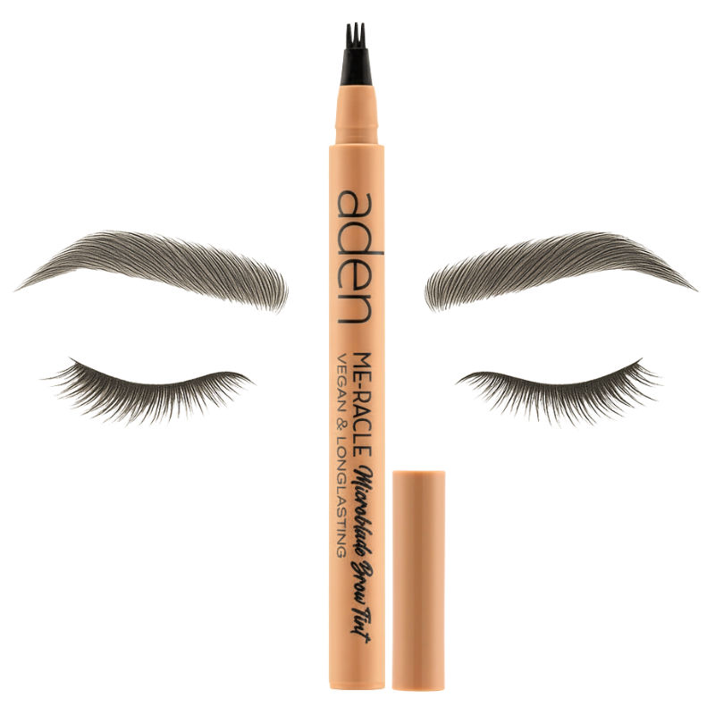 Tinte para cejas Aden: acabado natural y duradero. Fabricado en Italia.
