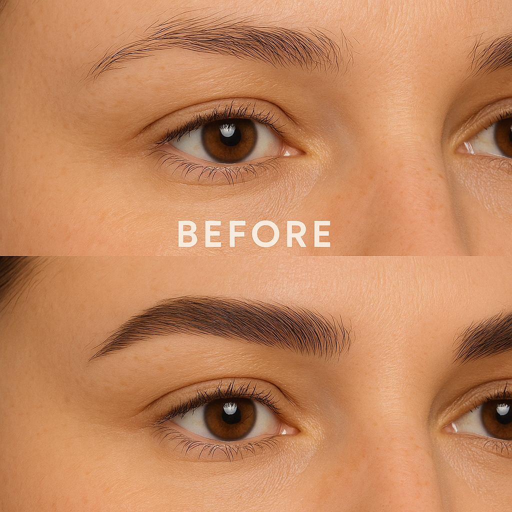 Tinte para cejas Aden: acabado natural y duradero. Fabricado en Italia.