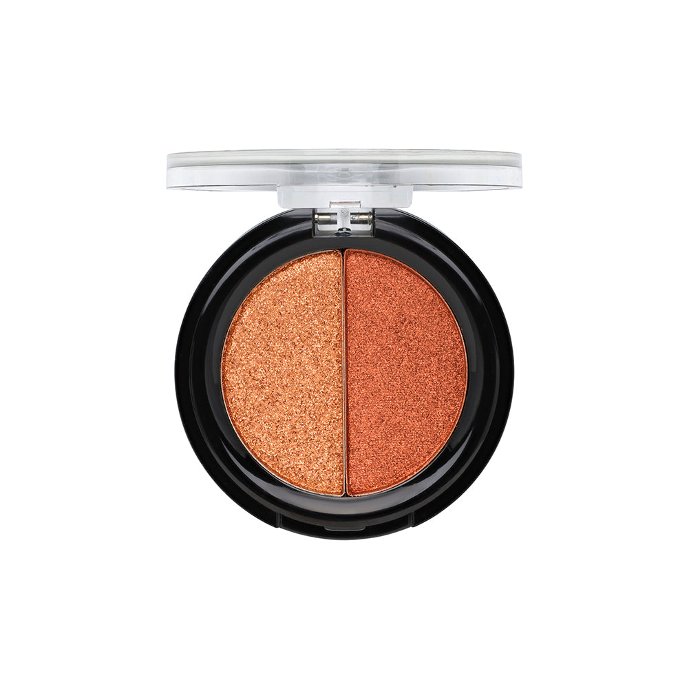Dúo de sombras de ojos en polvo aden Shine
