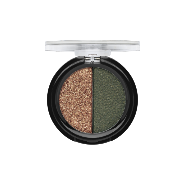 Dúo de sombras de ojos en polvo aden Shine