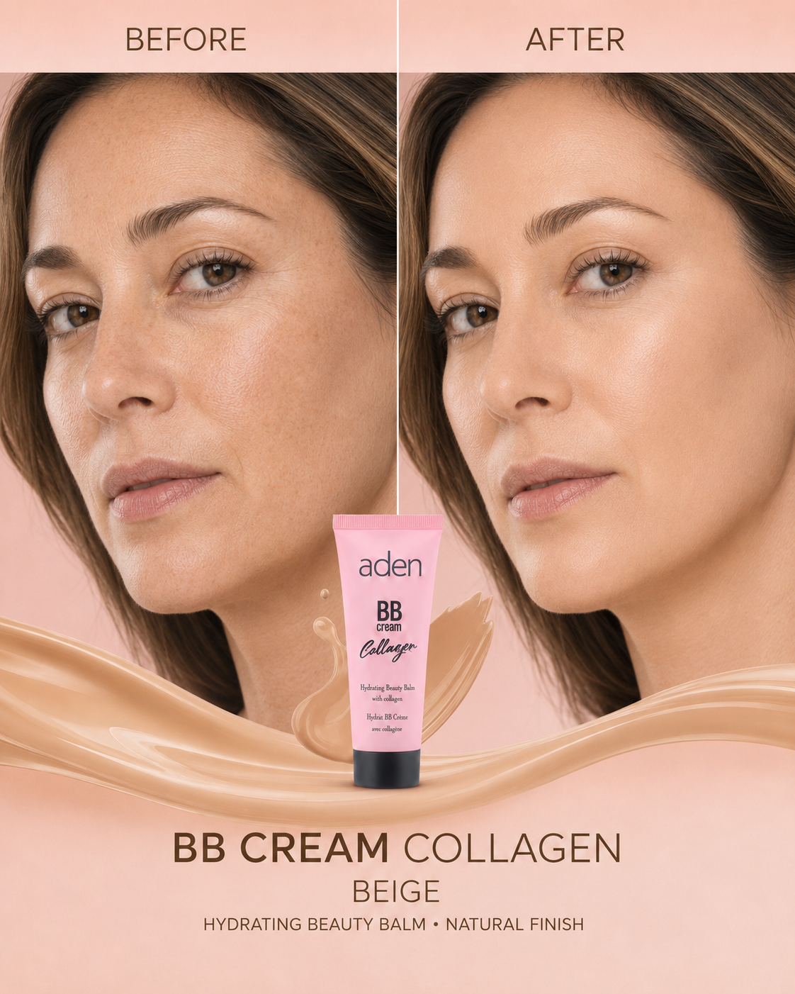 Crema BB de aden con colágeno