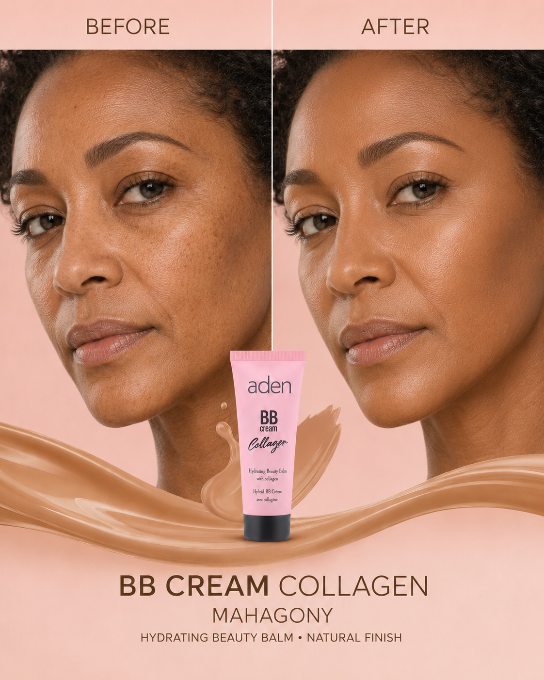 Crema BB de aden con colágeno