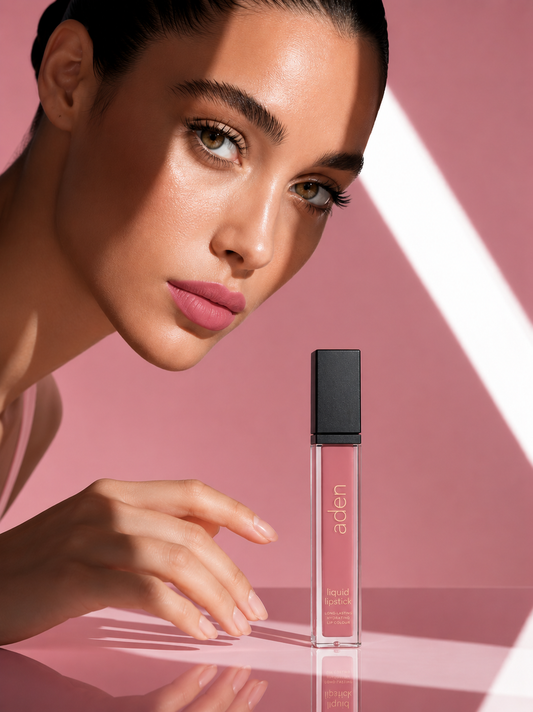 aden Lipstick and Lip Liner Set