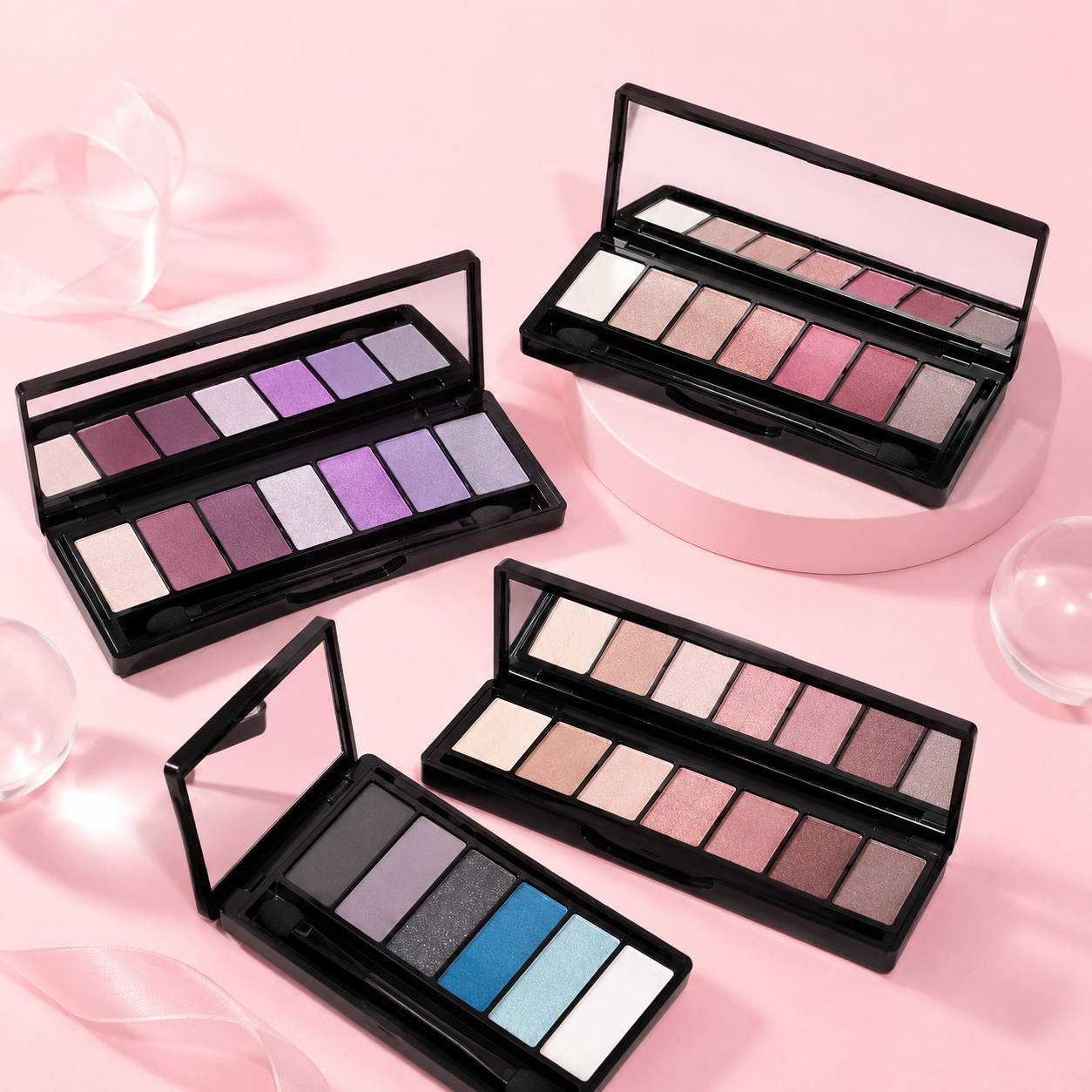 Paleta de sombras de ojos aden (6 tonos)