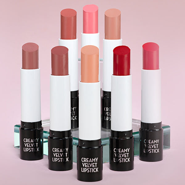 Lápiz labial cremoso aterciopelado de Aden