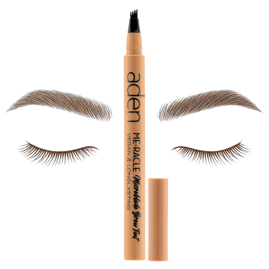 Tinte para cejas Aden: acabado natural y duradero. Fabricado en Italia.