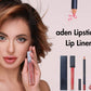 Set de lápiz labial y delineador de labios aden