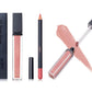 Set de lápiz labial y delineador de labios aden
