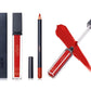 Set de lápiz labial y delineador de labios aden