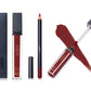 Set de lápiz labial y delineador de labios aden