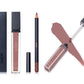 Set de lápiz labial y delineador de labios aden
